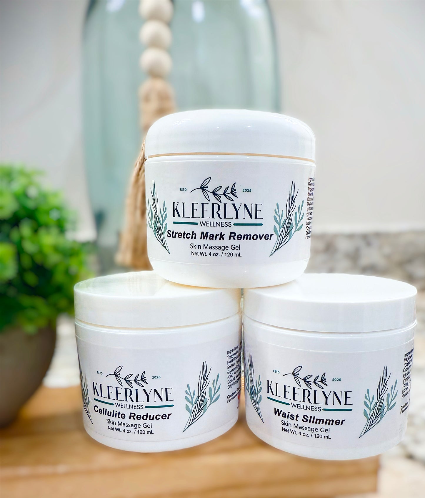 Waist Slimming, Cellulite & Stretch Mark Cream Combo!